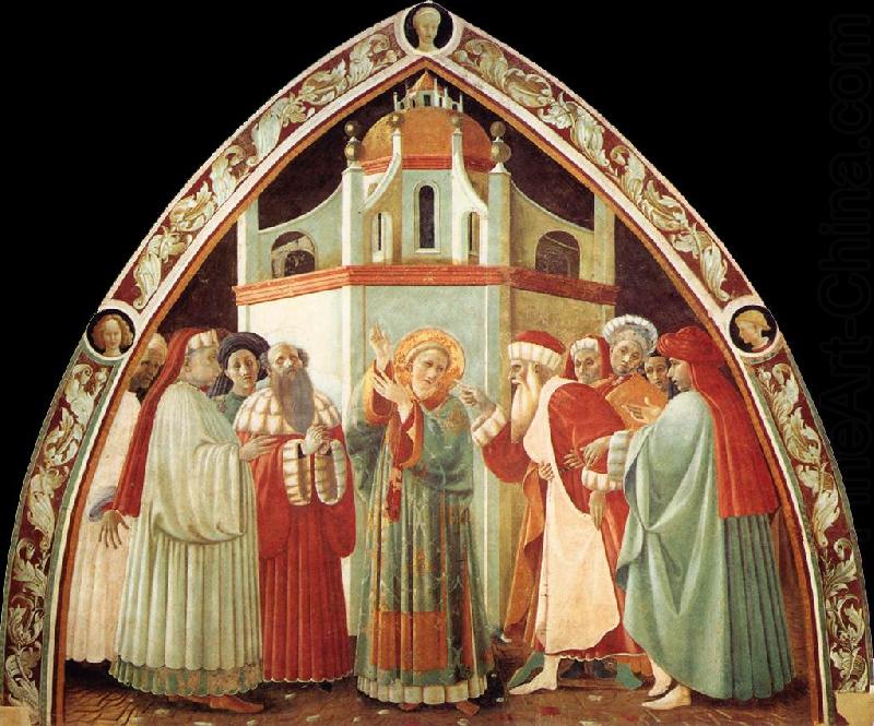 UCCELLO, Paolo Disputation of St Stephen china oil painting image